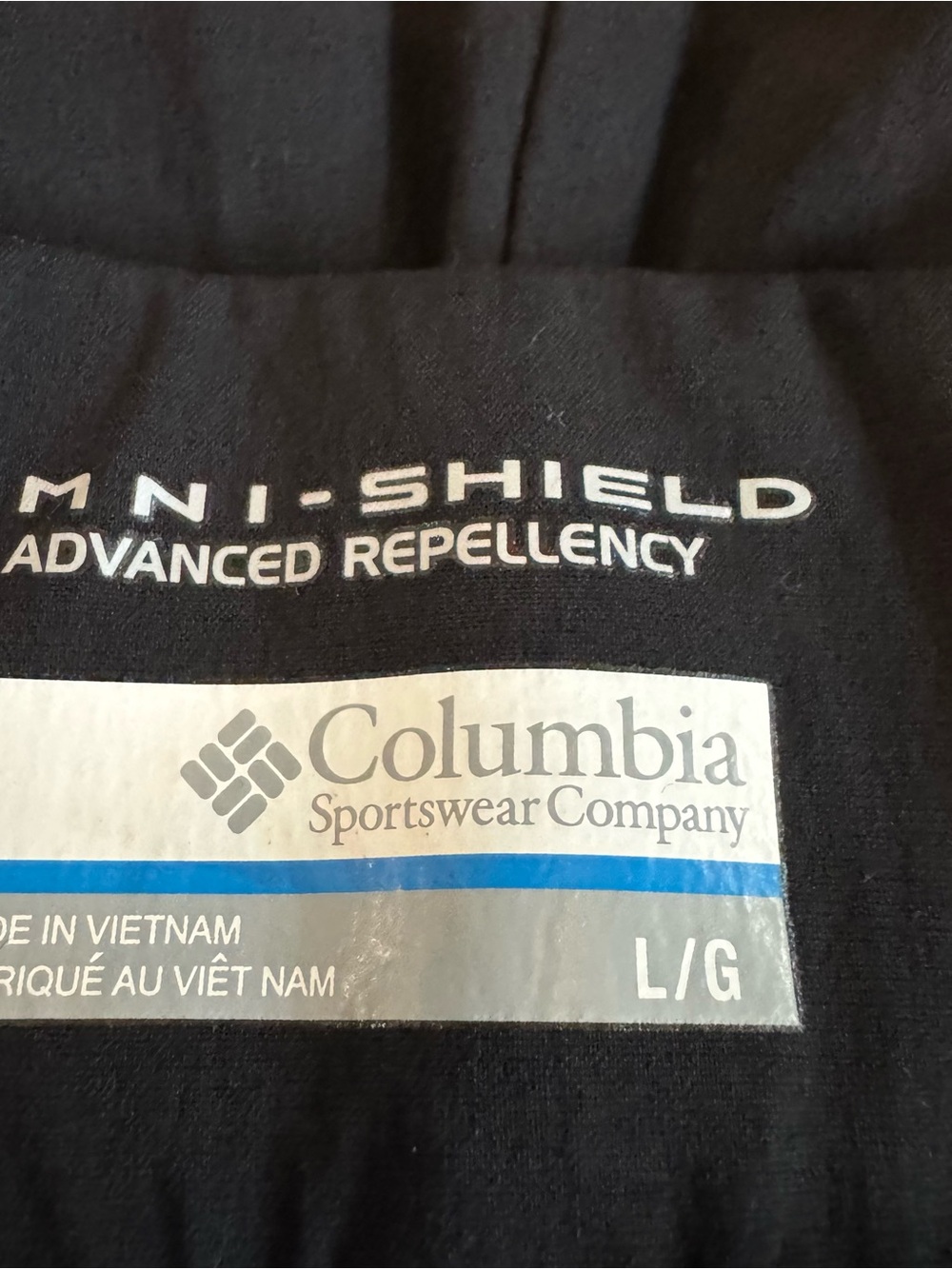 Columbia Omni Shield Anytime Causal Ankle Pants Size L Black Hiking - Picture 3 of 4